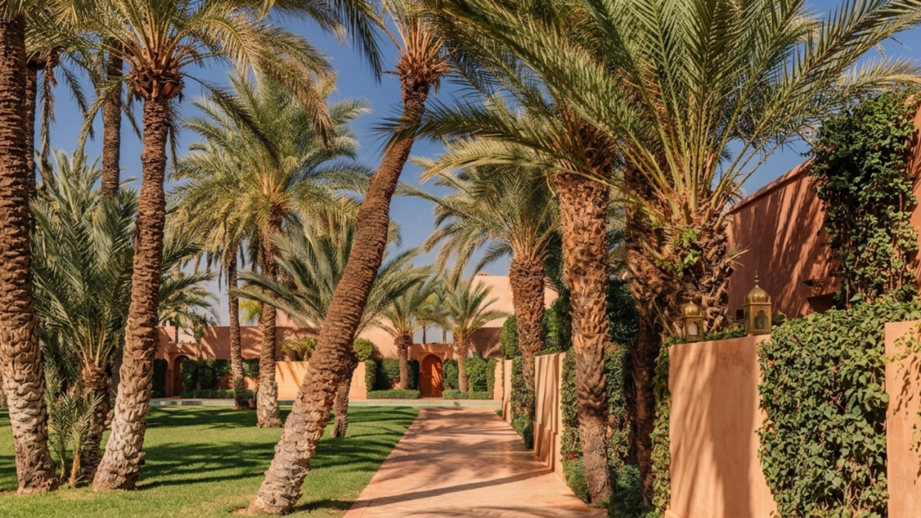 Domaine sur la route Amizmiz