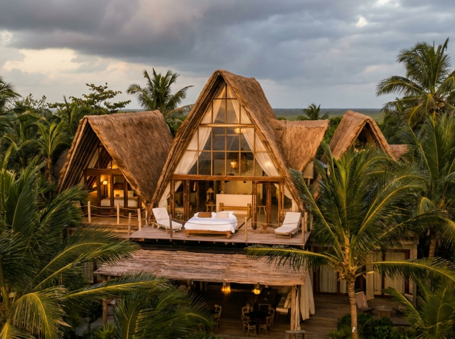 Architecture Jungle Luxe à Tulum