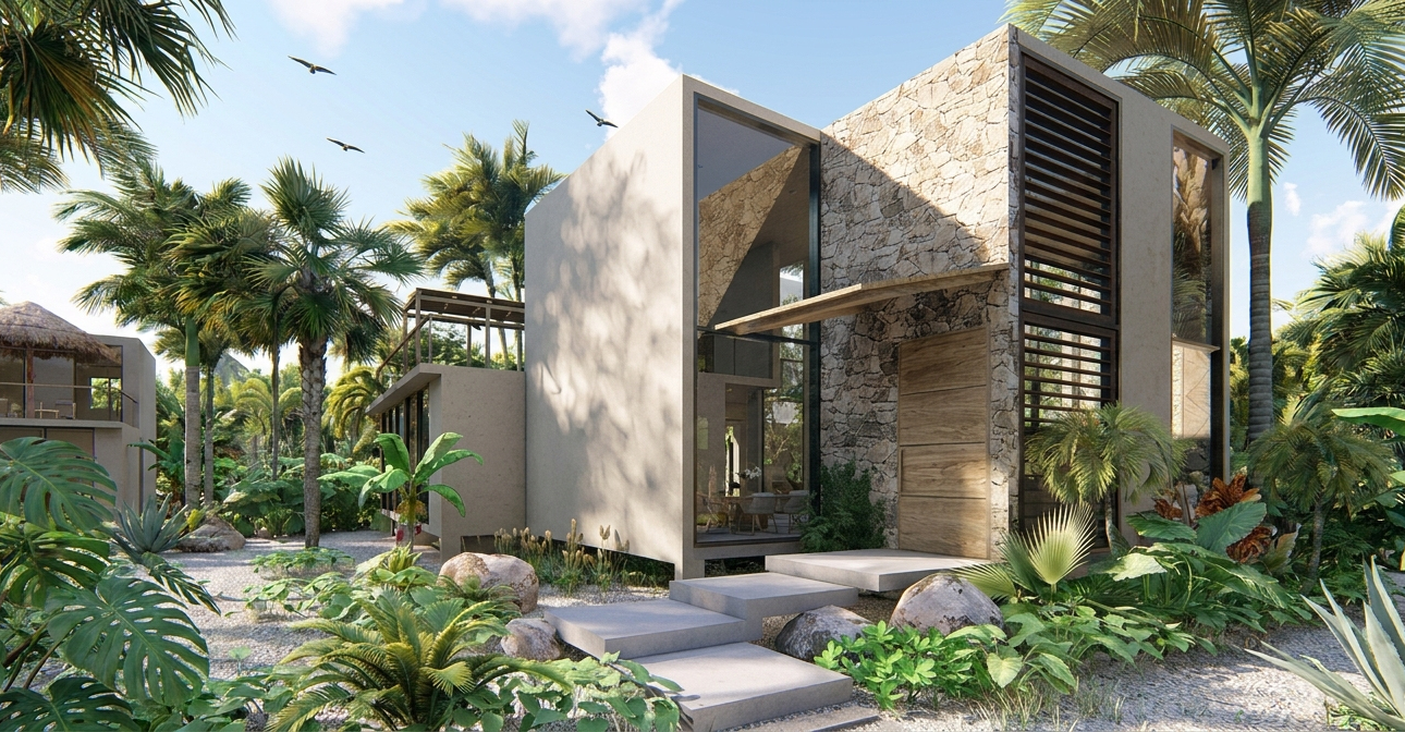 Communautés Fermées à Tulum