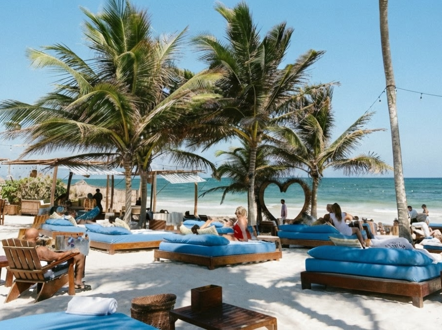 Marché résidentiel-touristique à Tulum